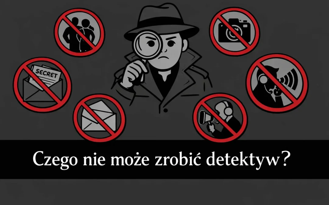 Czego nie może zrobić detektyw?